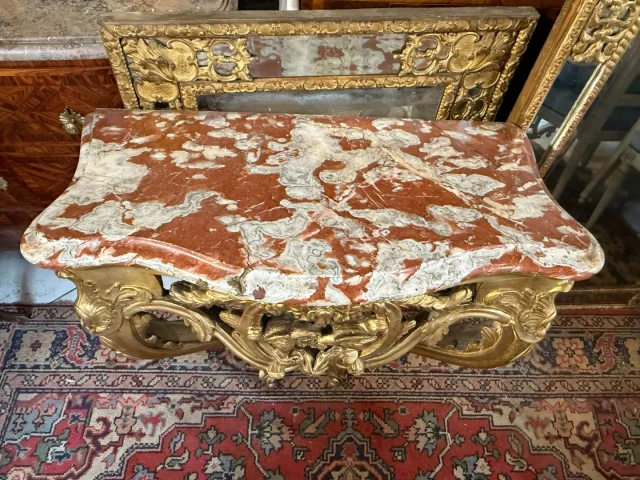 NAPOLEON III PERIOD CONSOLE TABLE