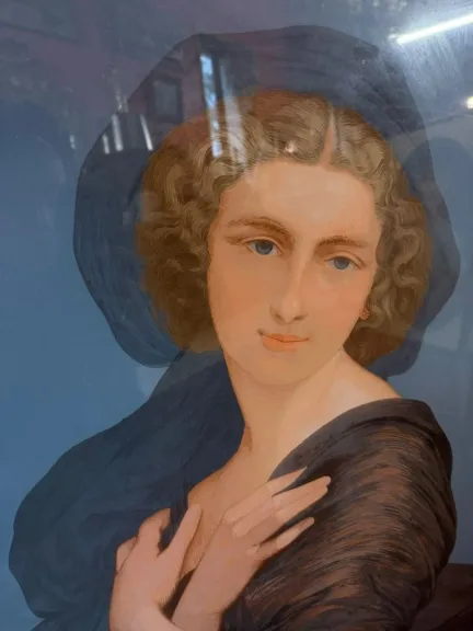 Aquarelle aus der Zeit Napoleons III.