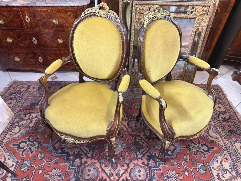 PAIRE DE FAUTEUIL EPOQUE NAPOLEON III