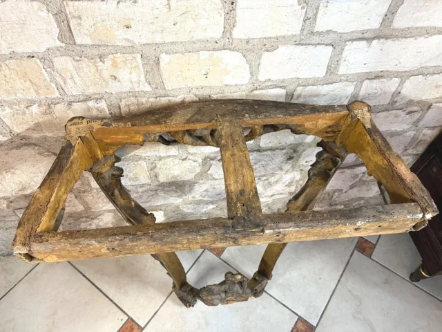 CONSOLE APPLIQUE LOUIS XV - 18ème