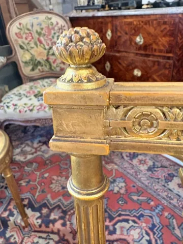 PAIR OF LOUIS XVI STYLE CHAIRS