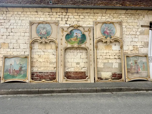 ELEMENT DE SIX BOISERIES LOUIS XV