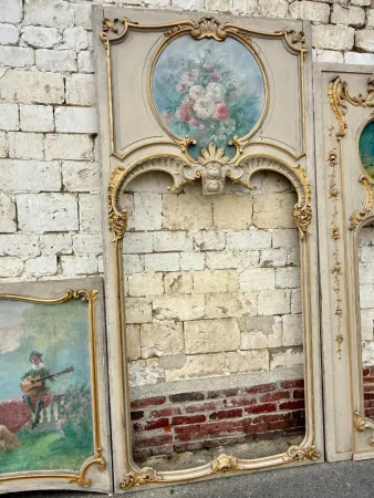ELEMENT DE SIX BOISERIES LOUIS XV