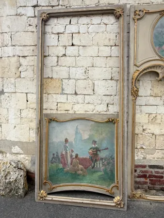 ELEMENT DE SIX BOISERIES LOUIS XV