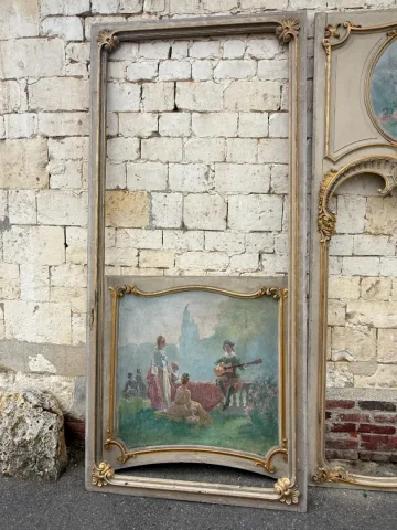 LOUIS XV STYLE WOOD PANNELING