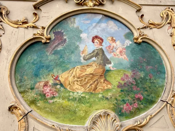 ELEMENT DE SIX BOISERIES LOUIS XV
