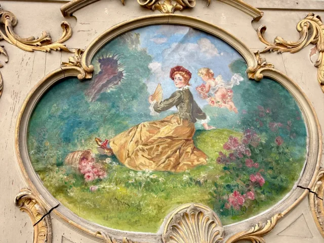 LOUIS XV STYLE WOOD PANNELING