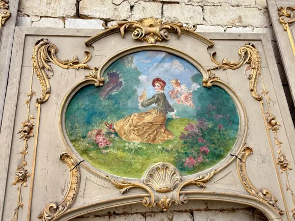ELEMENT DE SIX BOISERIES LOUIS XV