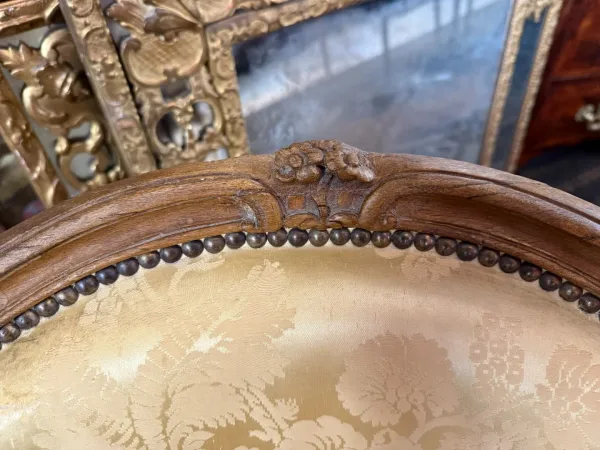 PAIRE DE CABRIOLETS ESTAMPILLE G.BOUCAULT