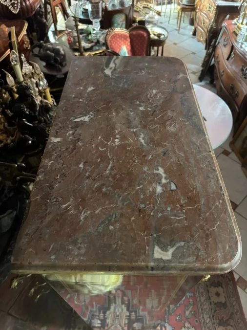 SECRETAIRE SEMAINIER ESTAMPILLE ISAAC SIMON REBOUR , EPOQUE TRANSITION , XVIII°