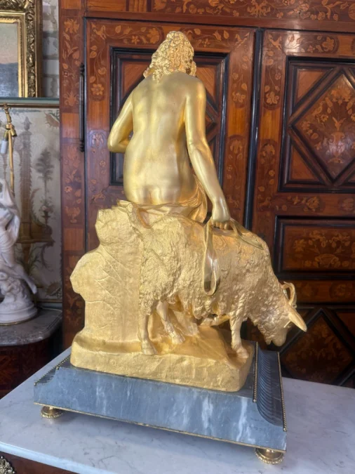 Bronzestatue nach Pierre Julien