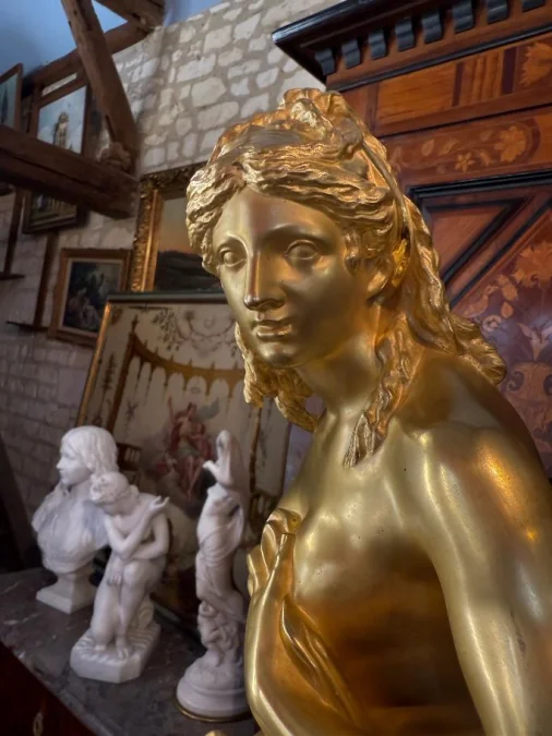 Bronzestatue nach Pierre Julien