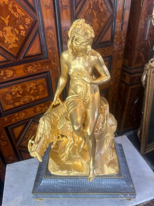 Bronzestatue nach Pierre Julien