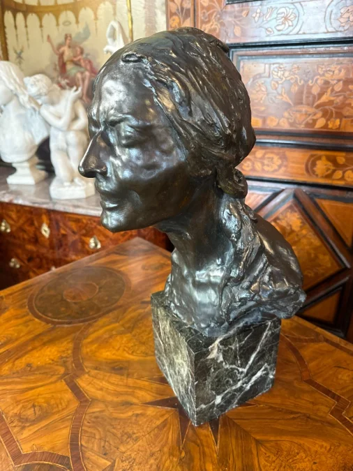 BRONZESKULPTUR Alfrédo Pina (1883–1966)