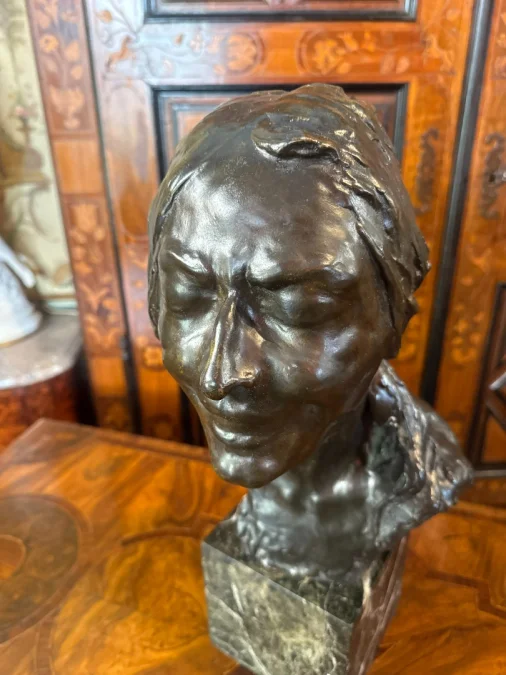 BRONZESKULPTUR Alfrédo Pina (1883–1966)