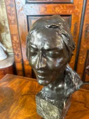 BRONZESKULPTUR Alfrédo Pina (1883–1966)