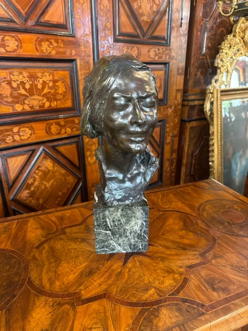 BRONZESKULPTUR Alfrédo Pina (1883–1966)