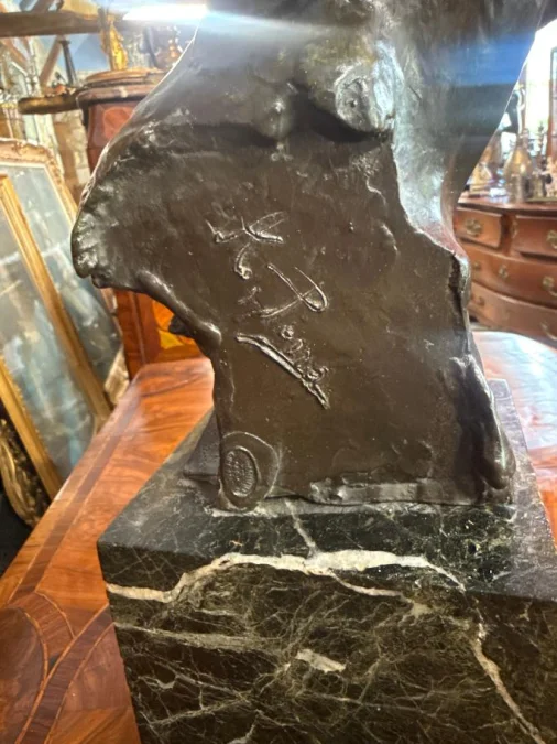 BRONZESKULPTUR Alfrédo Pina (1883–1966)