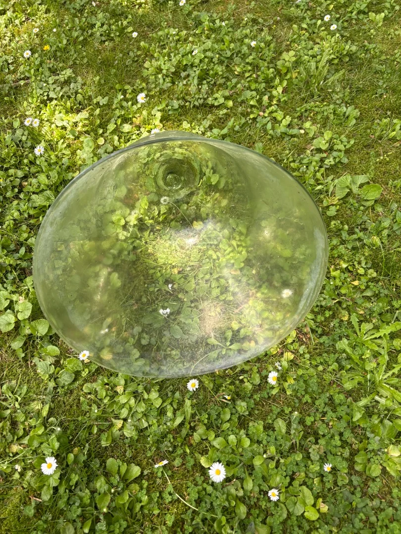 ENSEMBLE DE SEPT CLOCHES DE JARDIN OU JARDINIER