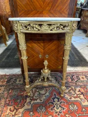 Kleine Halbmond-Konsole, Louis XVI – Directoire-Zeit