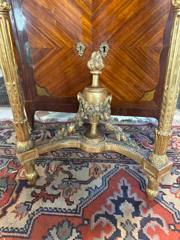 Kleine Halbmond-Konsole, Louis XVI – Directoire-Zeit