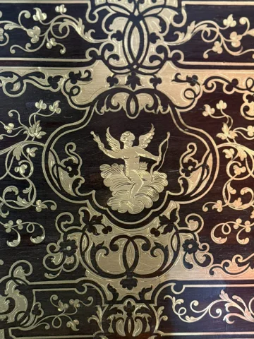 CABINET BONHEUR DU JOUR CON FUNCIÓN DE ESCRITORIO NAPOLEÓN III — Buen estado