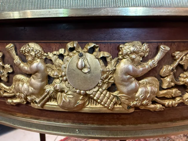 Guéridon im Stil Louis XVI Napoléon III, François Linke zugeschrieben — Guter Zustand