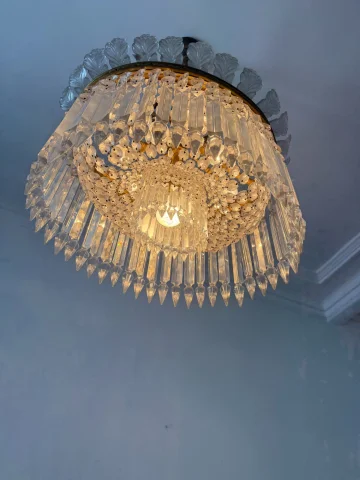 CRINOLINE-LÜSTER DER CRISTALLERIE DE BACCARAT — Guter Zustand