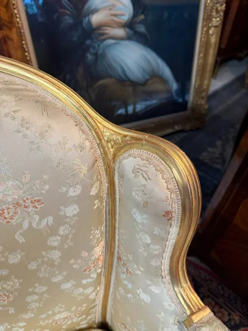 PAAR OHREN-BERGÈRES IM LOUIS-XVI-STIL — Guter Zustand