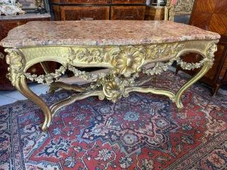 Grande Console da Centro di Parata in Stile Luigi XV