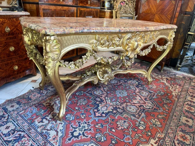 Grote Pronkconsoletafel in Louis XV-Stijl — Goede staat