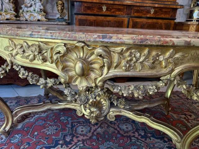 Grote Pronkconsoletafel in Louis XV-Stijl — Goede staat