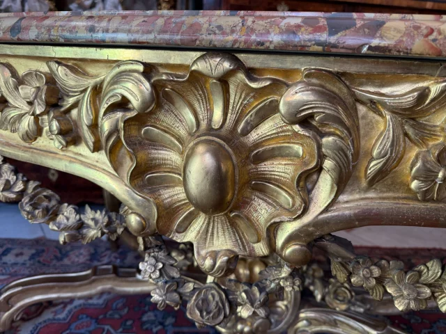 Grote Pronkconsoletafel in Louis XV-Stijl — Goede staat