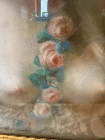 PORTRAIT OF A WOMAN IN PASTEL