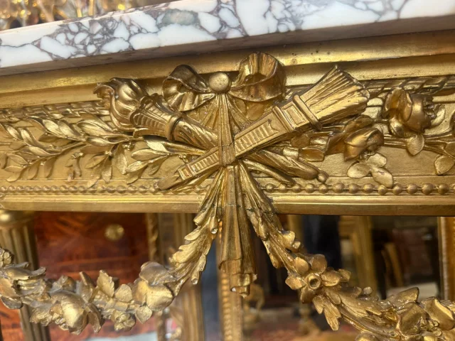 Louis XVI Style Ceremonial Console Table — Good condition