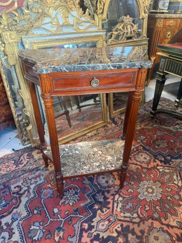 Louis XVI Style Console Table or Serving Table — Good condition