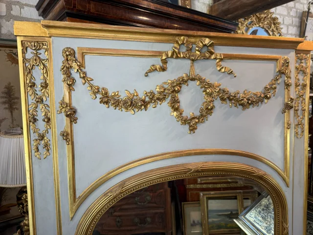 Mirror – Louis XVI Style Trumeau — Good condition