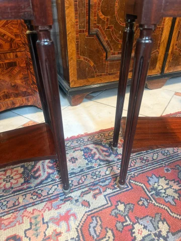 Pair of Louis XVI Style Bedside Tables — Good condition