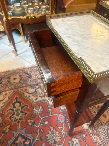 Pair of Louis XVI Style Bedside Tables — Good condition