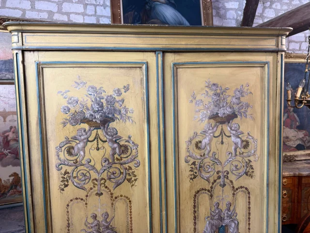 Kledingkast in Louis XVI-Stijl – Neoklassiek — Goede staat