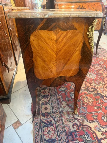 COMMODE EPOQUE LOUIS XV GESTEMPELD JACQUES BIRCKLE — Goede staat
