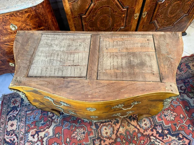 Louis XV Stijl Commode in Chinoiserie Lak — Goede staat