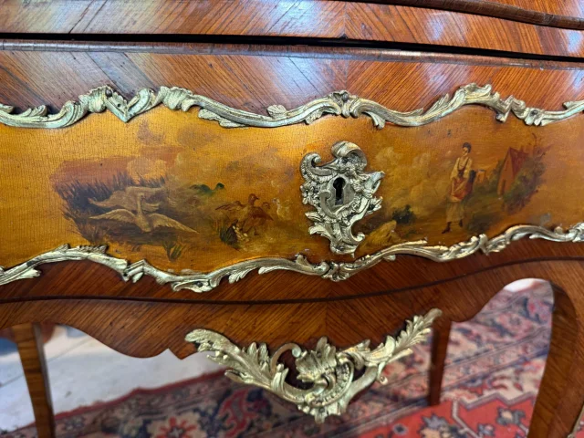 Commode in Louis XV-Stijl – Vernis Martin — Goede staat