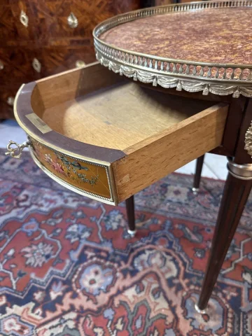 Bouillotte-tafel / Guéridon in Louis XVI-stijl — Goede staat
