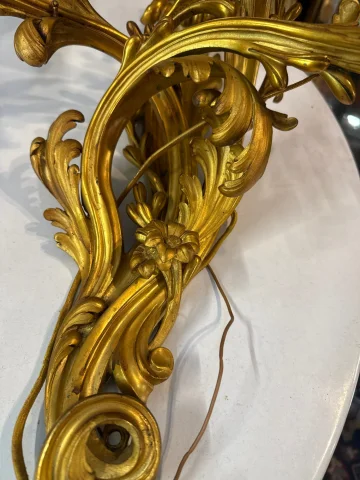 Coppia di Applique in Stile Luigi XV — Buono stato