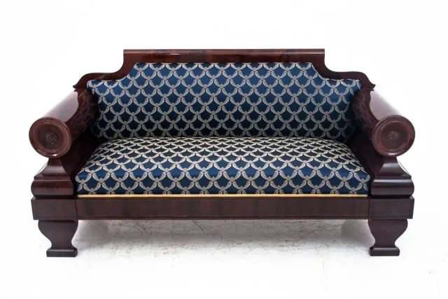 Biedermeier sofa, Northern Europe, circa 1830.