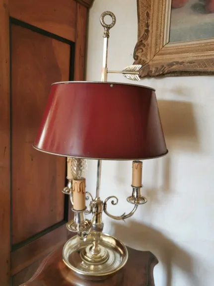 BOUILLOTTE-LAMPE IM FRANZÖSISCHEN EMPIRE-STIL