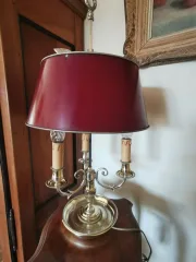 BOUILLOTTE-LAMPE IM FRANZÖSISCHEN EMPIRE-STIL