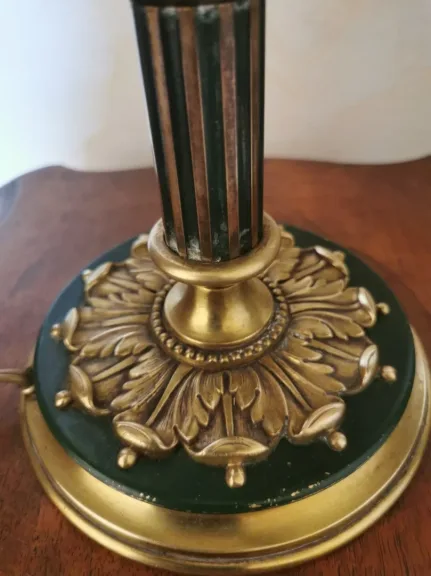 BOUILLOTTE-LAMPE IM FRANZÖSISCHEN RESTAURATIONSSTIL