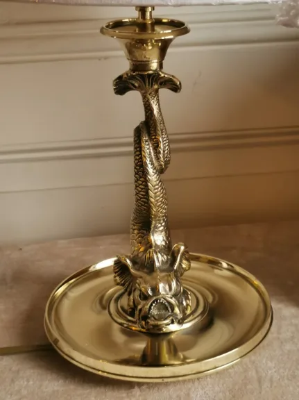 LÁMPARA DE BRONCE